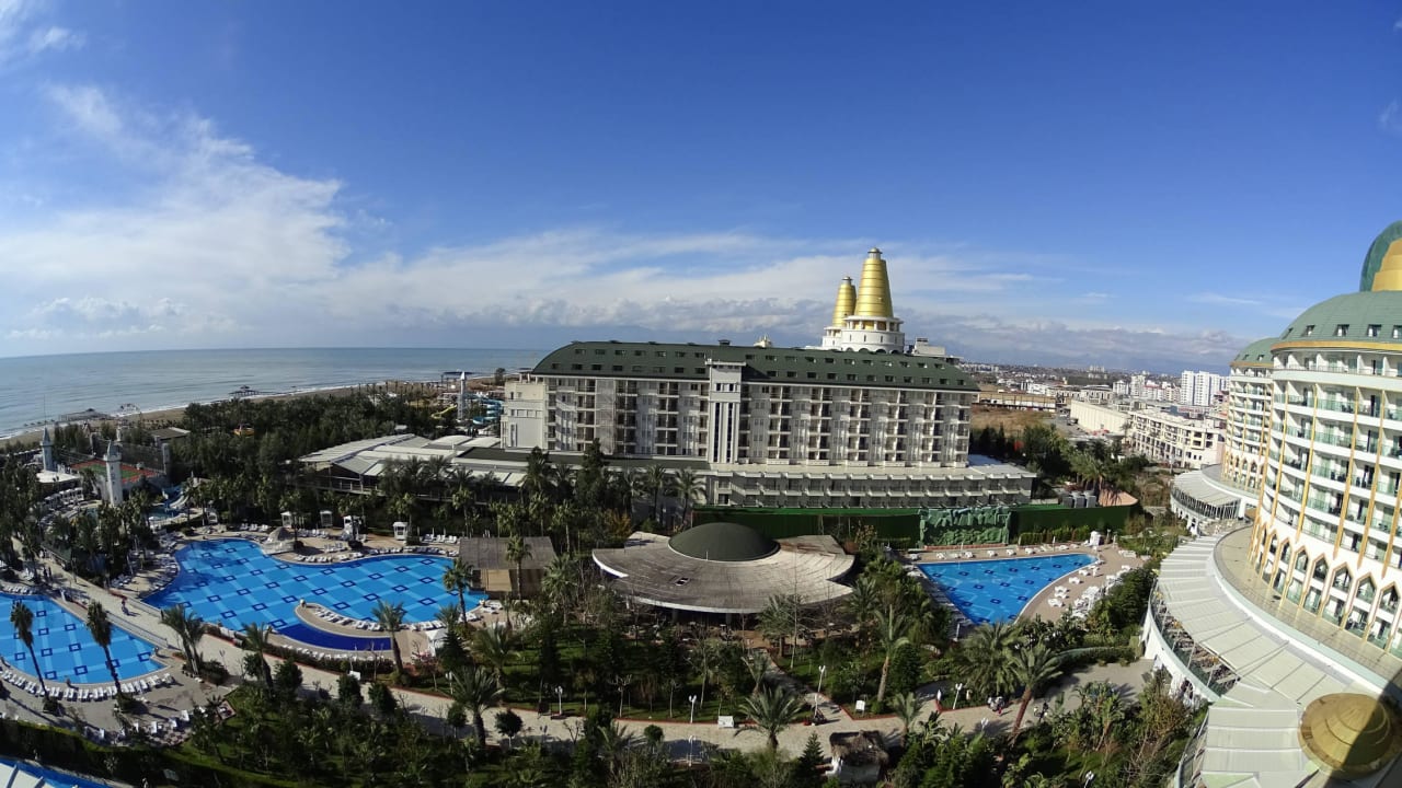 Ausblick vom Balkon Hotel Delphin Imperial