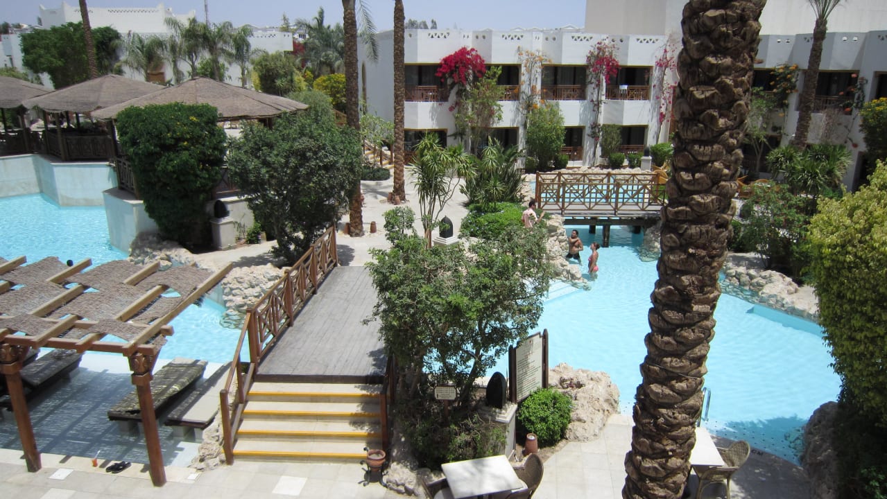 Blick vom oberen Lokal Ghazala Gardens