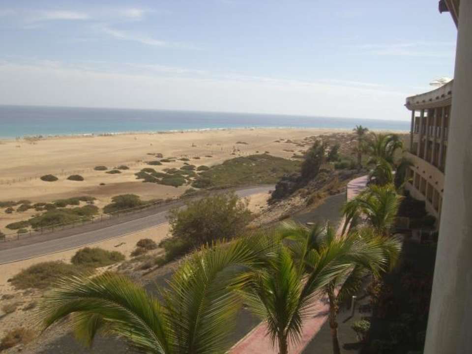 Blick vom Zimmerbalkon Iberostar Selection Fuerteventura Palace