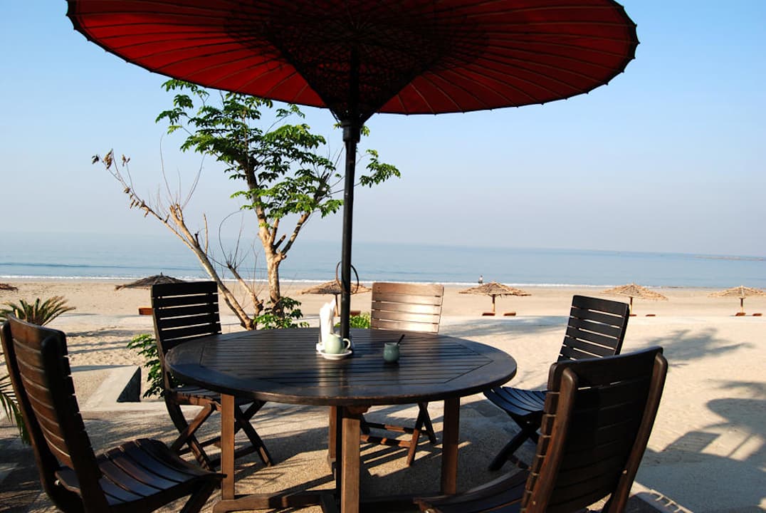 Frühstücksterrasse Hotel Aureum Palace Resort