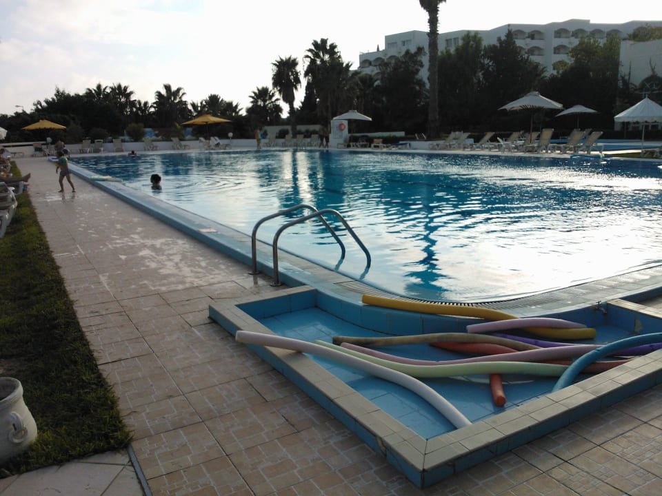 Sicht auf Pool Hotel Yadis Hammamet