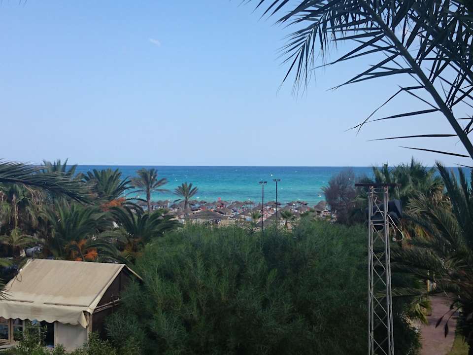 Ausblick vom Zimmerbalkon Hotel Paradis Palace