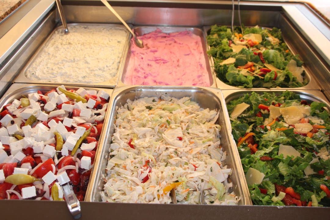 Salate...jede Menge alltoura Club Hotel Poseidon Palace