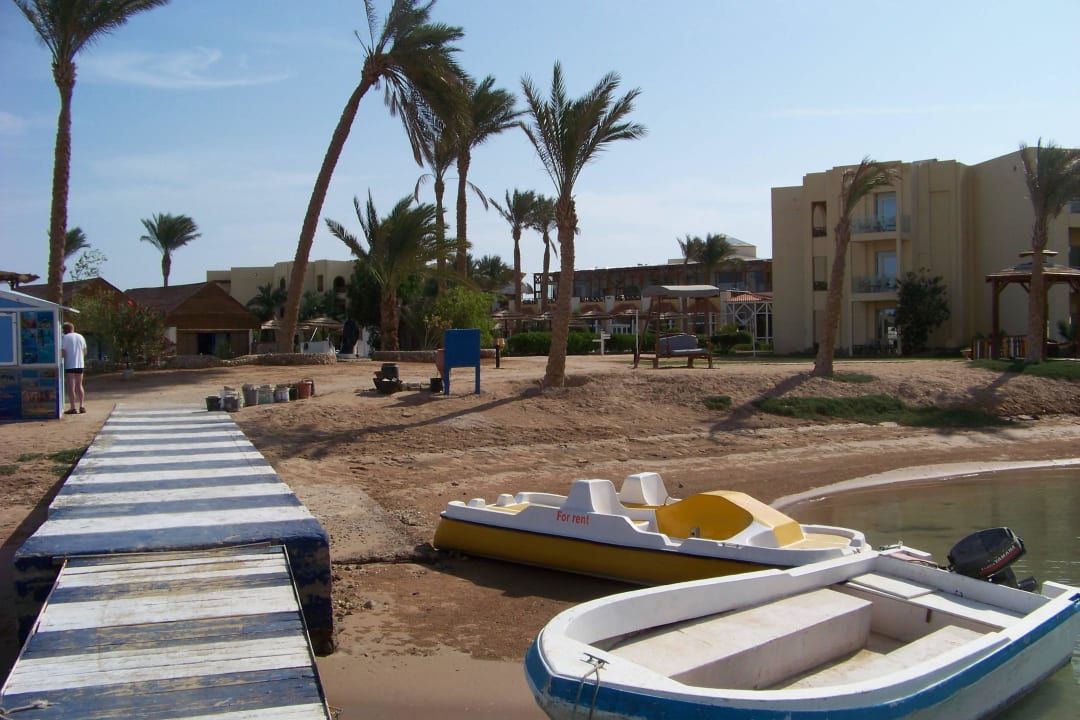 Kleiner Strand vom Hotel Panorama Bungalows Resort El Gouna