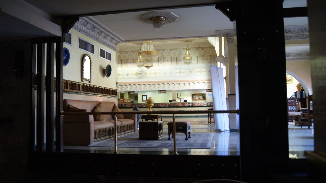 Die Lobby mit Rezeption Pickalbatros Alf Leila Wa Leila Resort - Neverland Hurghada