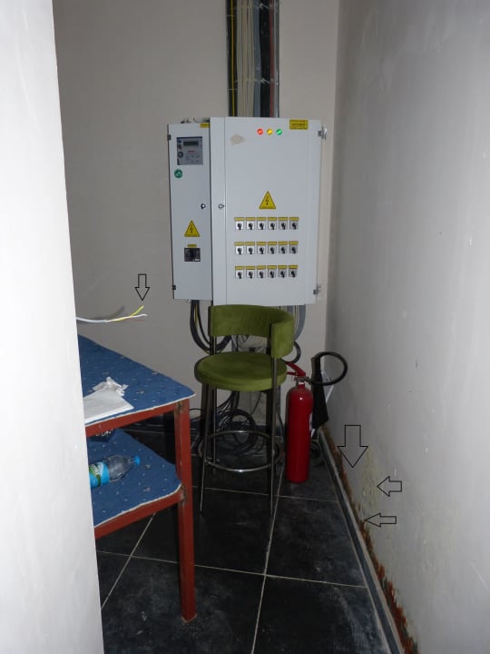 Discothek / Elektroschr. m. nicht isol. Kabel Seaden Sea Planet Resort & Spa