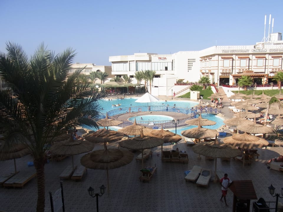 Aussicht vom Balkon Pickalbatros Royal Moderna Resort-Sharm El Sheikh