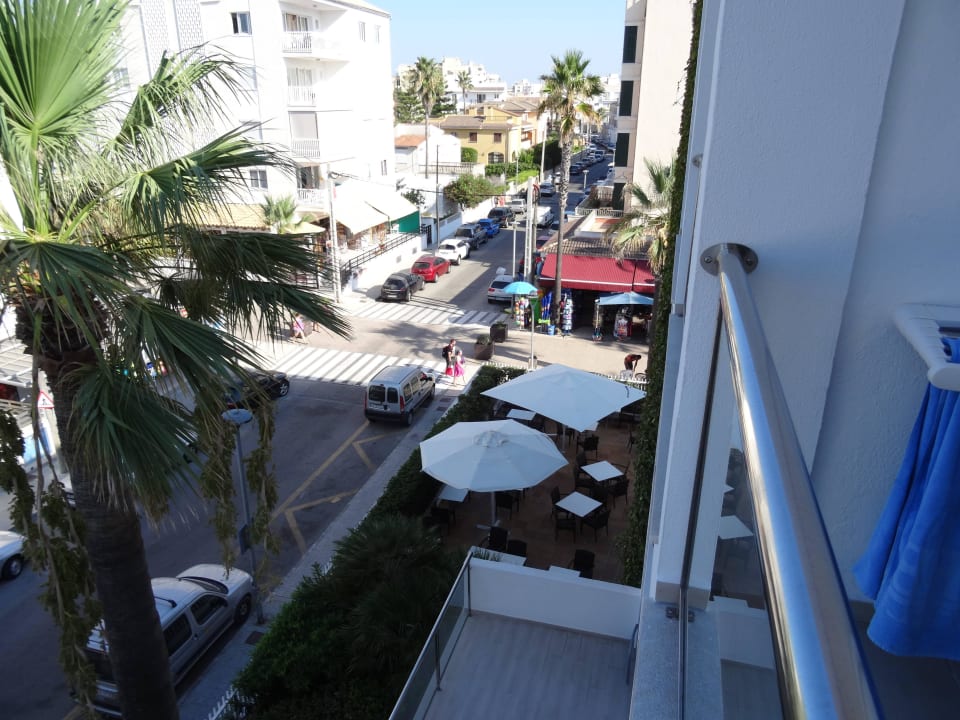 Vom Balkon 3. Etage Nebenstraße THB Gran Playa - Adults only