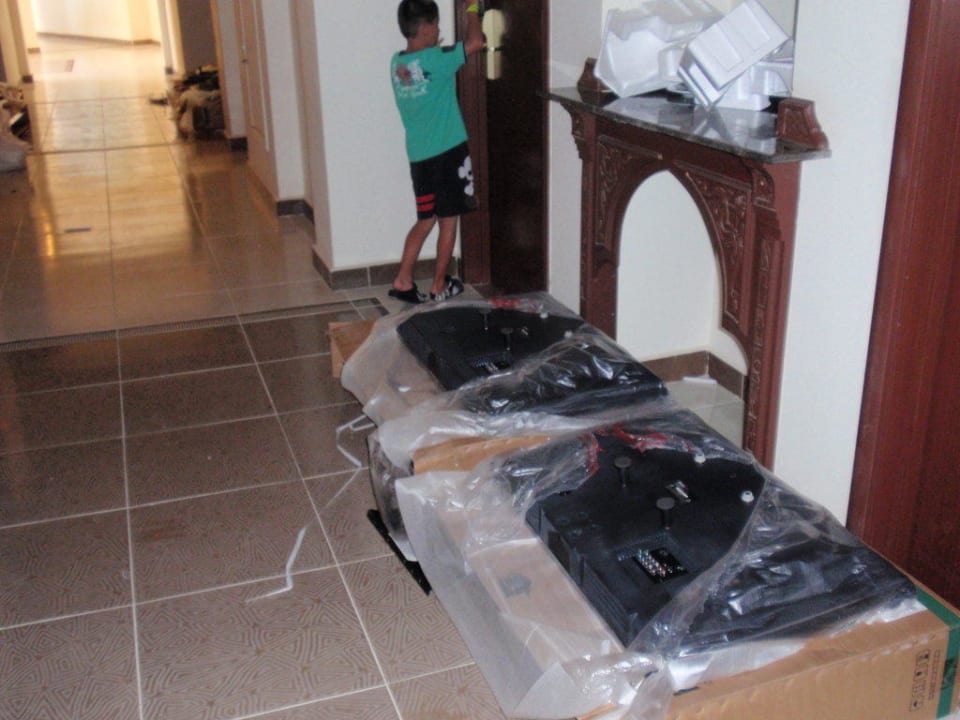 Neue Fernseher für  Zimmer 600 Pickalbatros Palace Resort