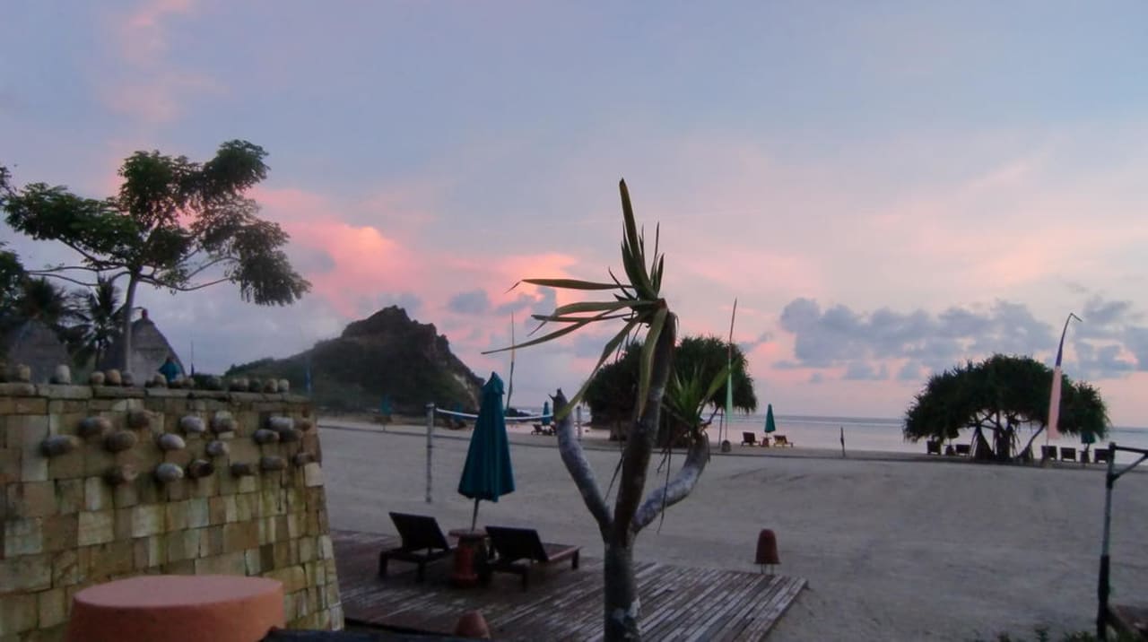 Abendstimmung Novotel Lombok Resort & Villas