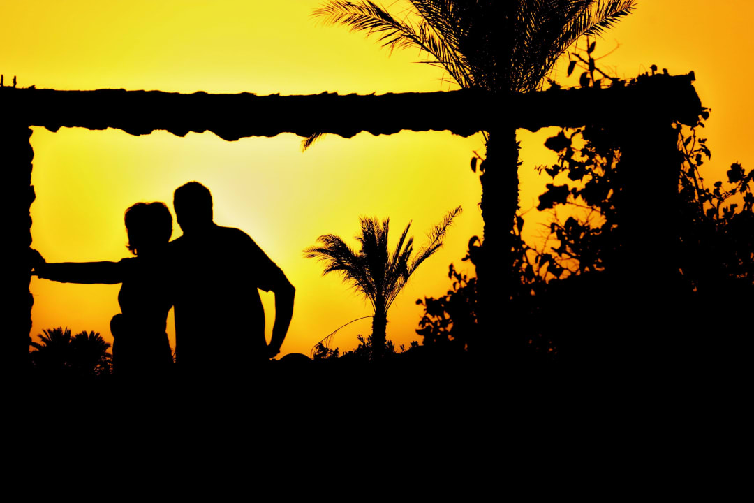 Sonnenuntergang- Strandbar Hotel Gorgonia Beach Resort