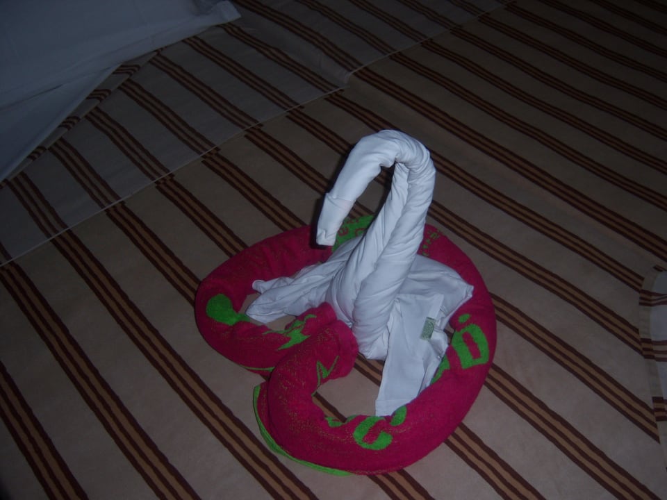 Handtuchfigur Hotel Riu Karamboa