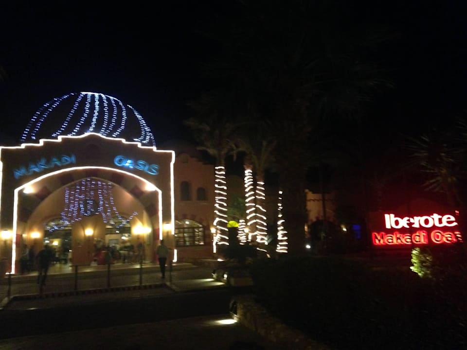 Weihnachtlich dekoriert Jaz Makadi Oasis Resort