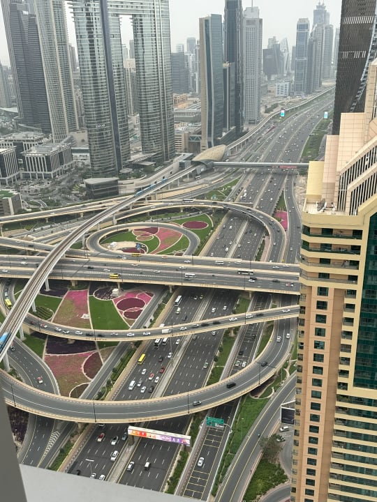 Ausblick Shangri-La Hotel Dubai