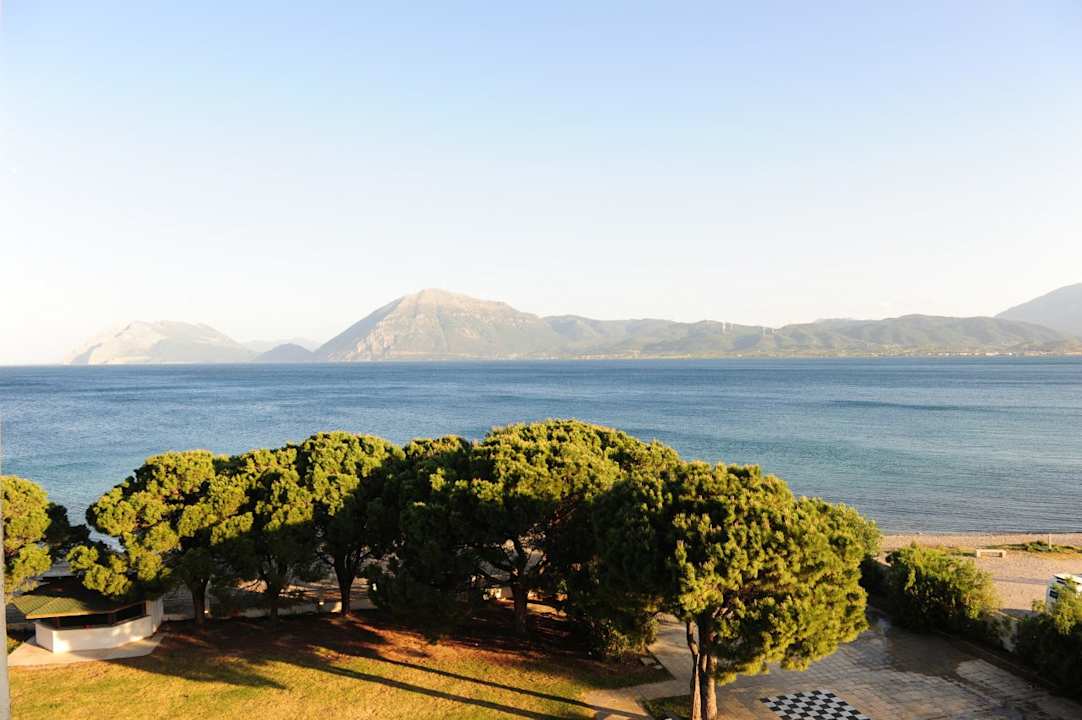 Ausblick Airotel Achaia Beach Hotel