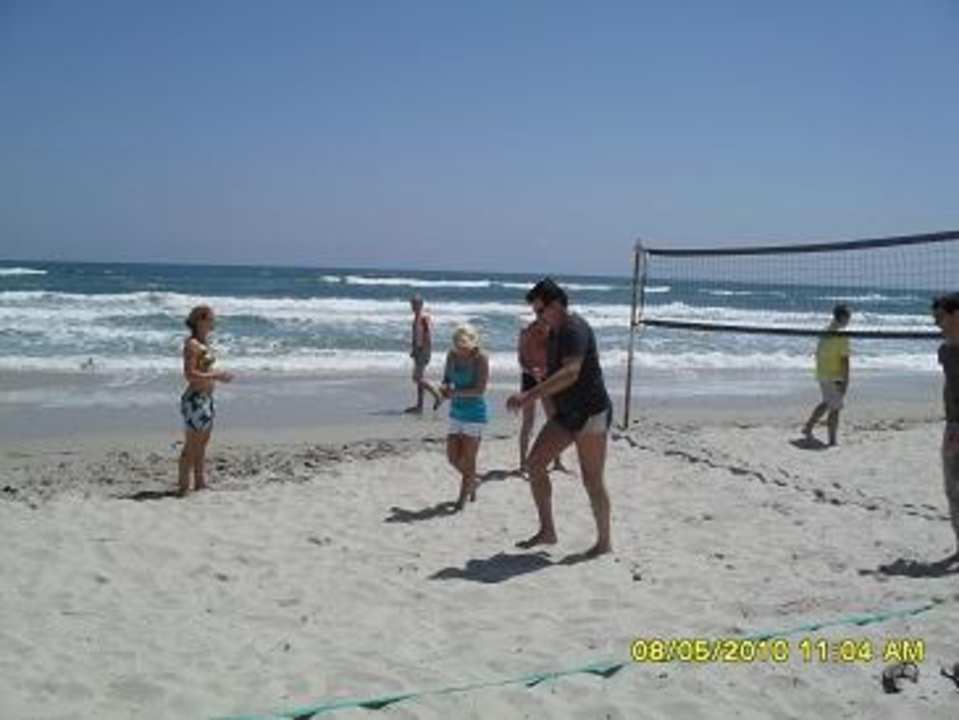Vollyball spielen Hotel El Mouradi Cap Mahdia