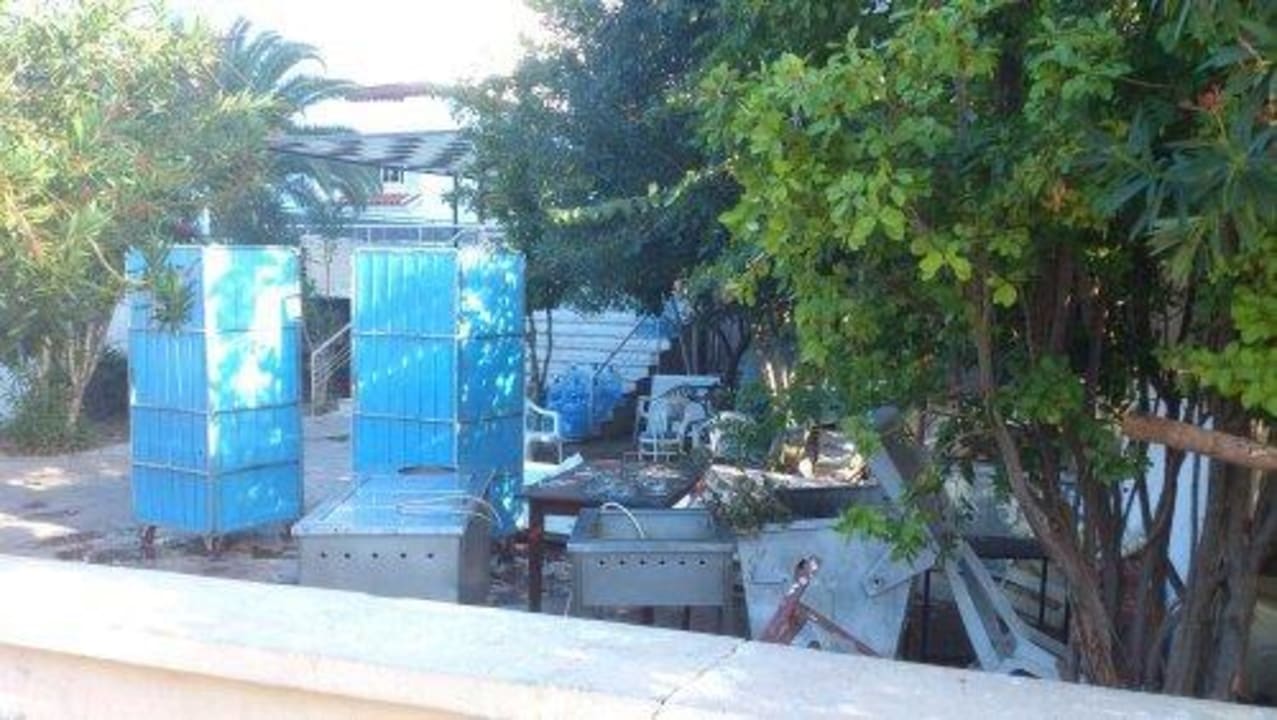 Das war früher der Weg zum Strand Elite World Marmaris