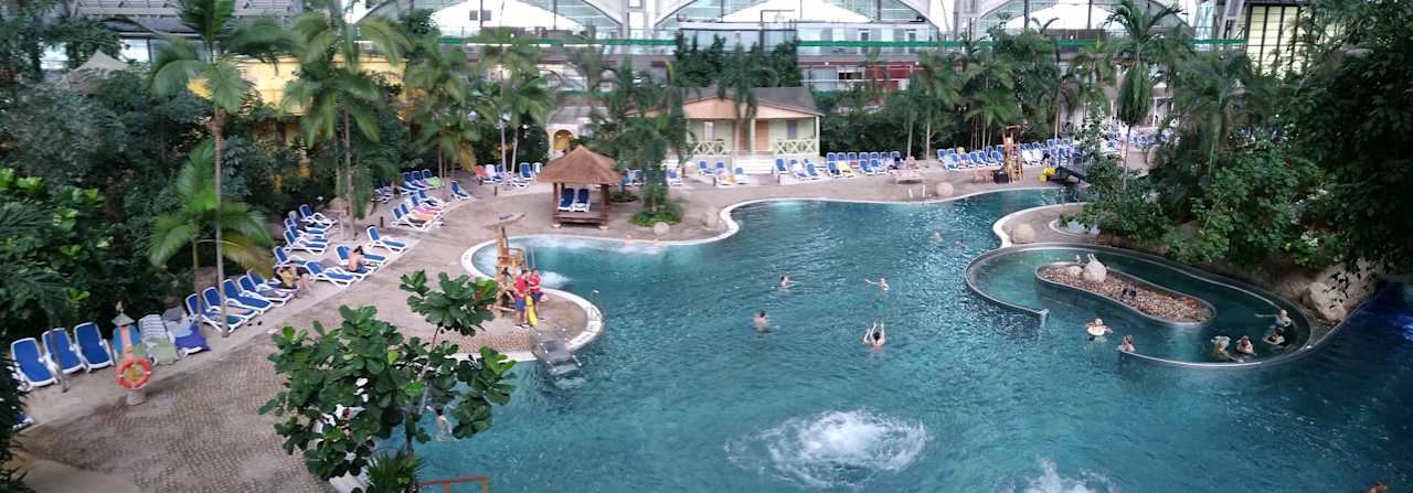 Ausblick Tropical Islands Resort