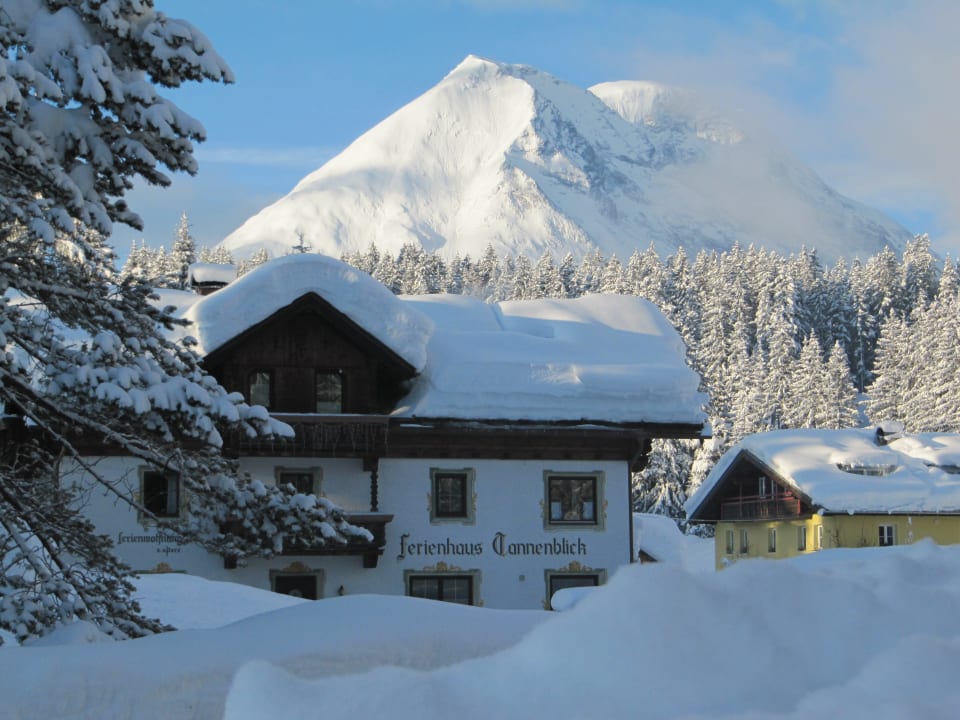 Das "Tannenblick" im Winter 2012 Ferienhaus Tannenblick