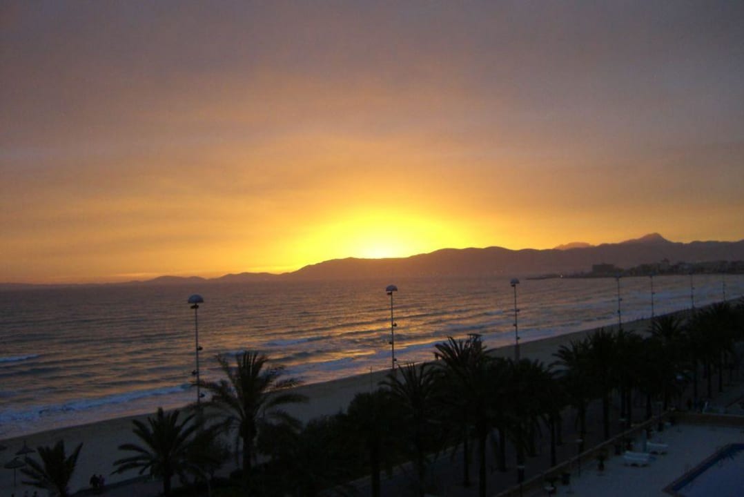 Sonnenuntergang allsun Hotel Pil-lari Playa