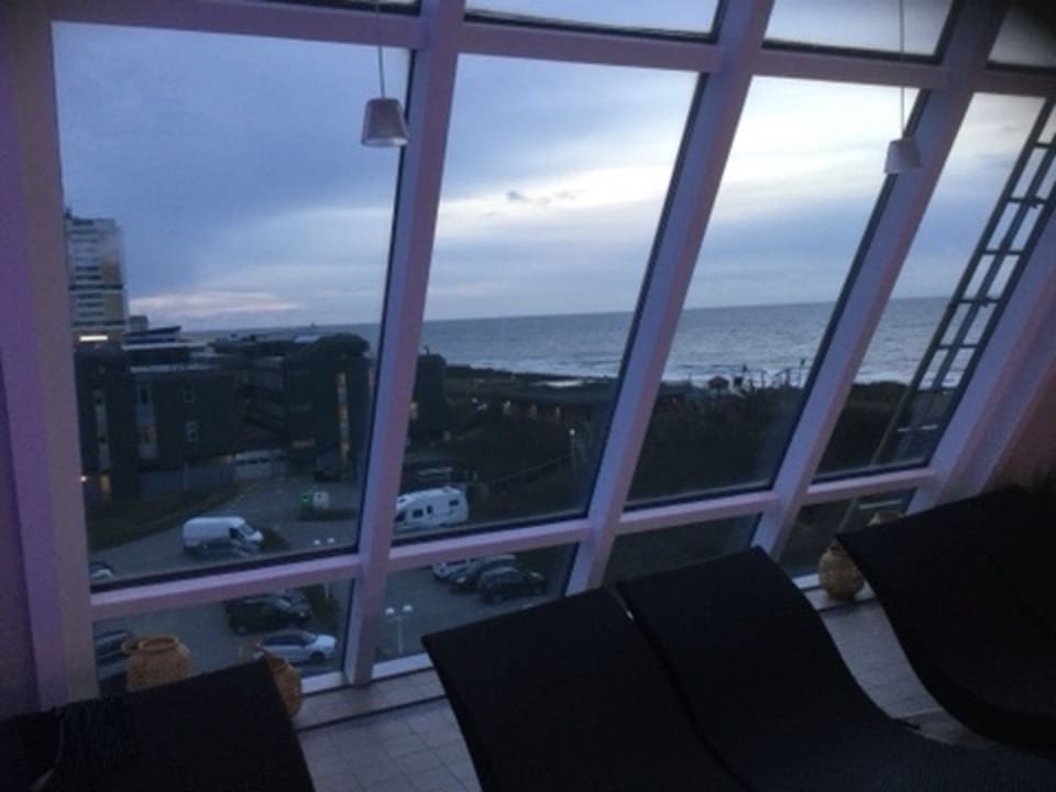 Ausblick Wyn. Strandhotel Sylt