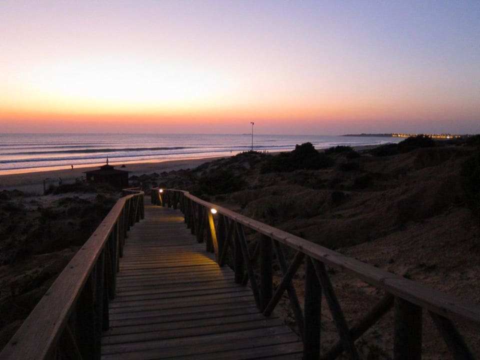 Weg zum öffentlichen Strand Hipotels Playa la Barrosa
