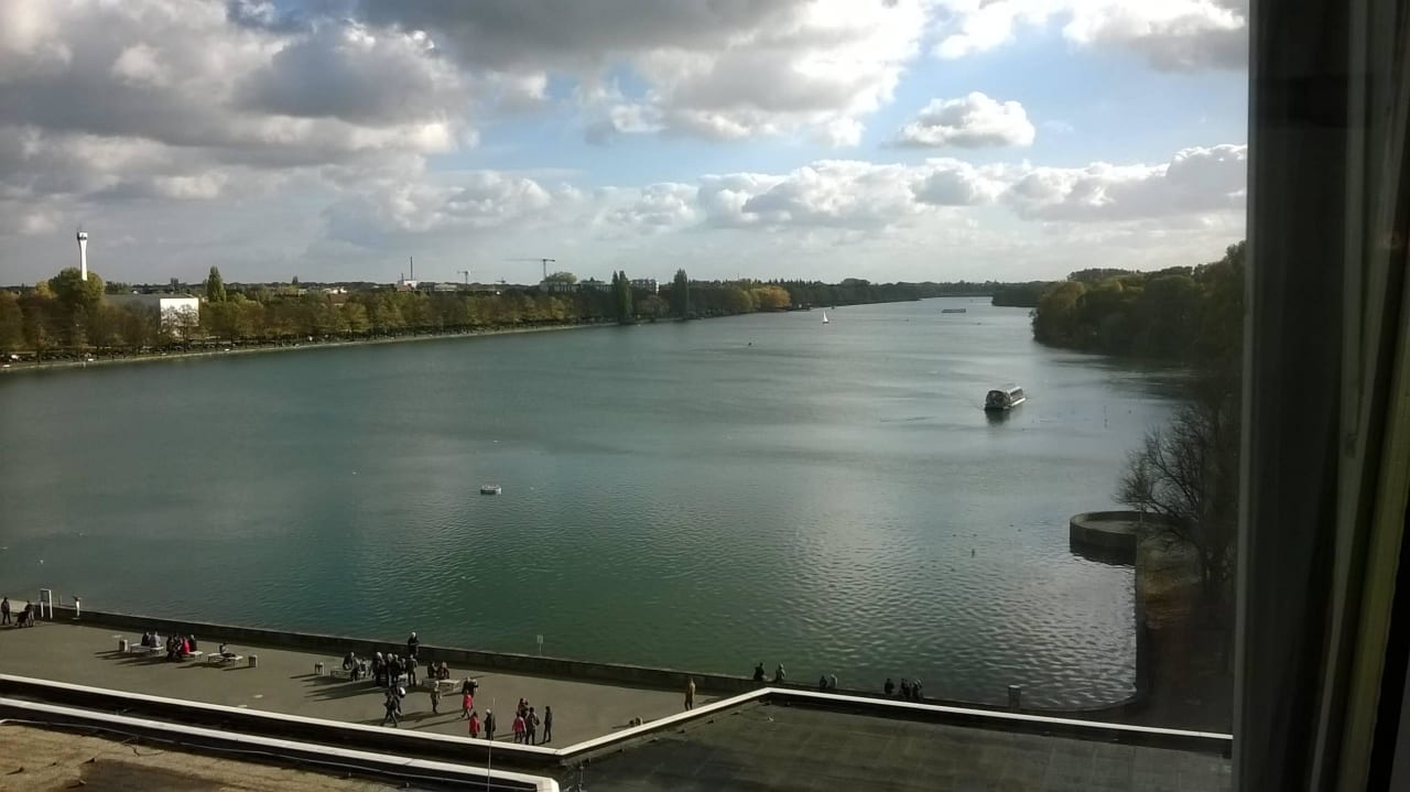 Blick aus unserem Zimmer Courtyard by Marriott Hannover Maschsee