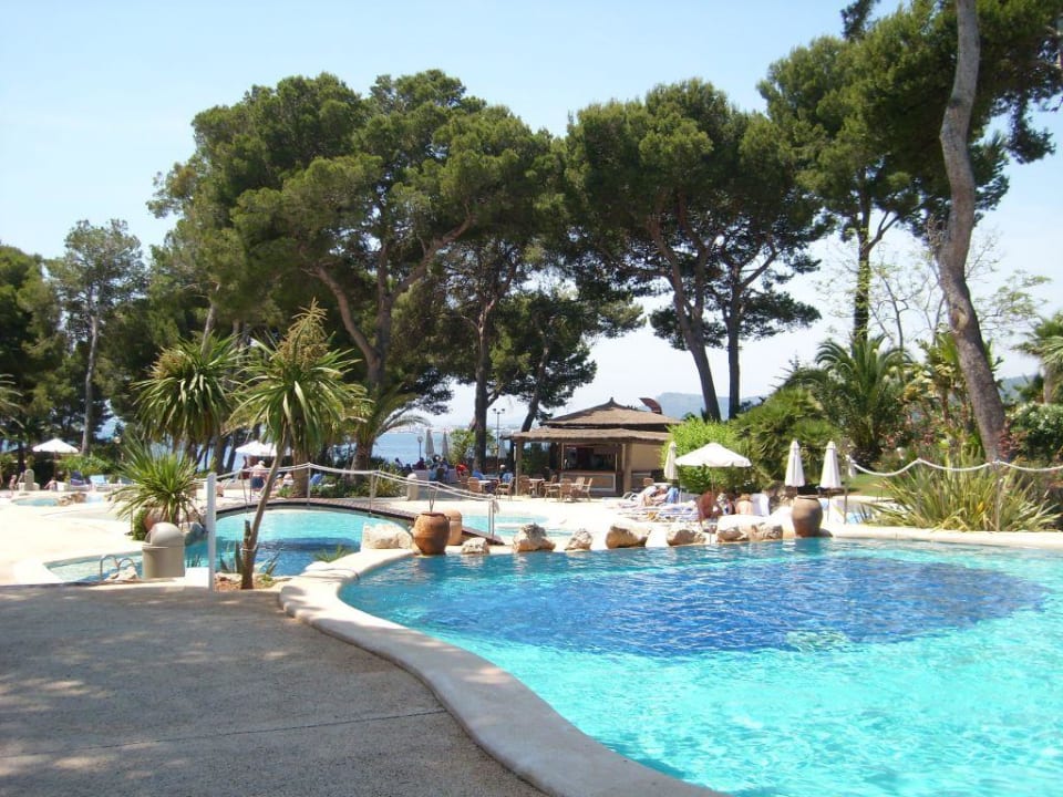 Poollandschaft Hipotels Eurotel Punta Rotja Golf & Spa