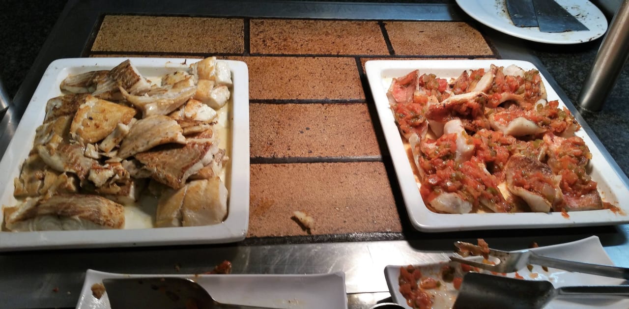 Abendbuffet: Fisch Hotel Es Port