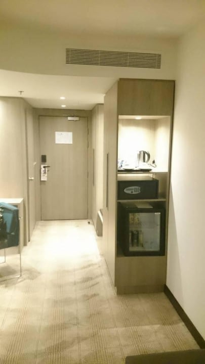 Blick zum Eingang Novotel Cairo Airport