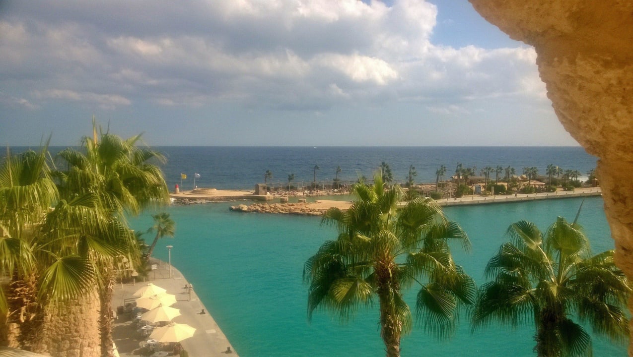 Ausblick auf den Hafen Pickalbatros Citadel Resort