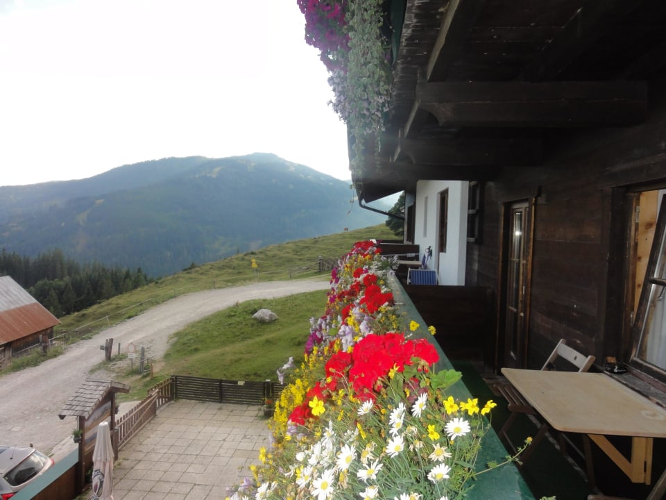 Balkon von Zimmer Nr. 212 Alpengasthof Hotel Kopphütte