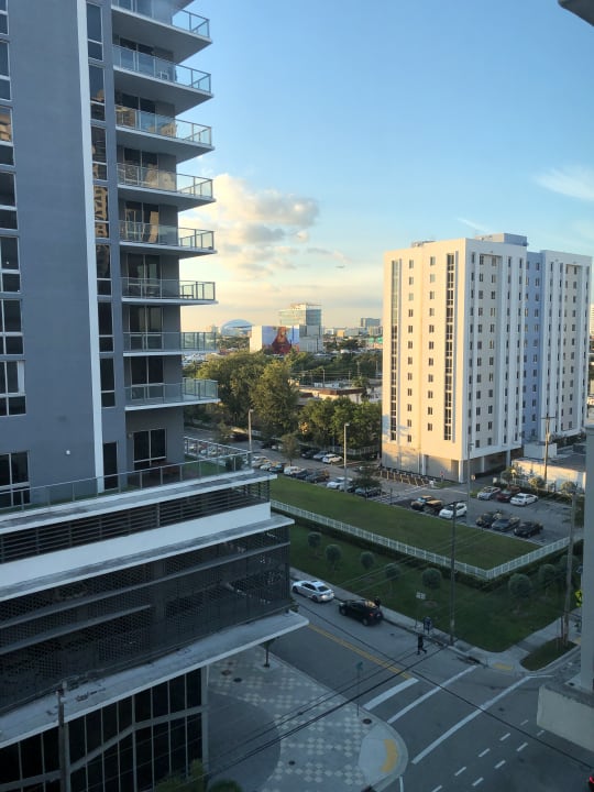 Ausblick Aloft Hotel Miami Brickell