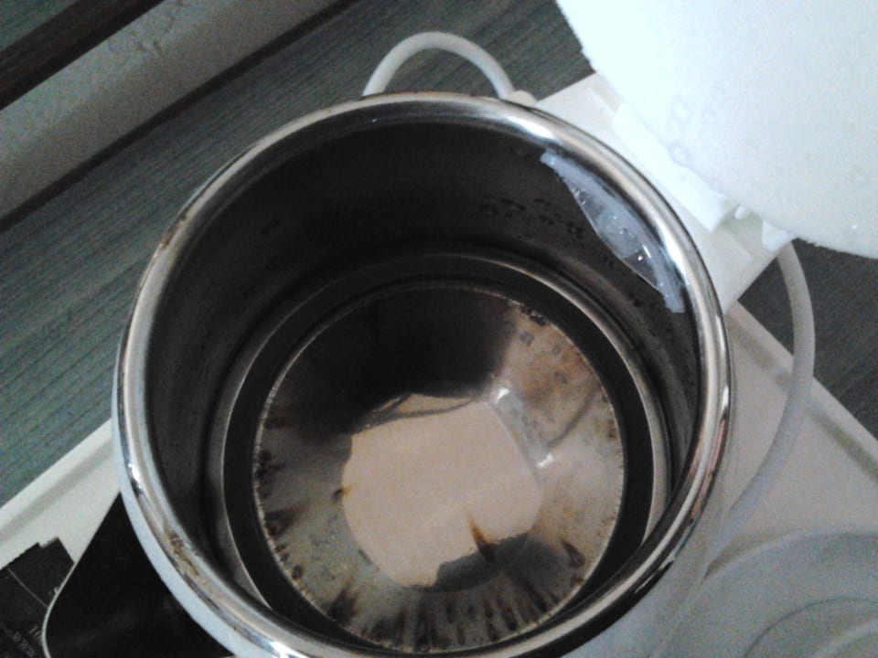 Rostiger Wasserkocher db San Antonio Hotel + Spa