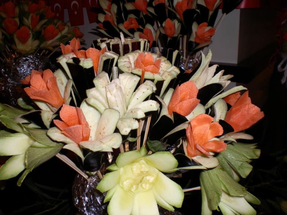 Deko im Restaurant Side Prenses Resort & Spa