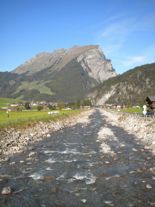 Bregenzer Ache in Au beim Hotel Hotel Rössle
