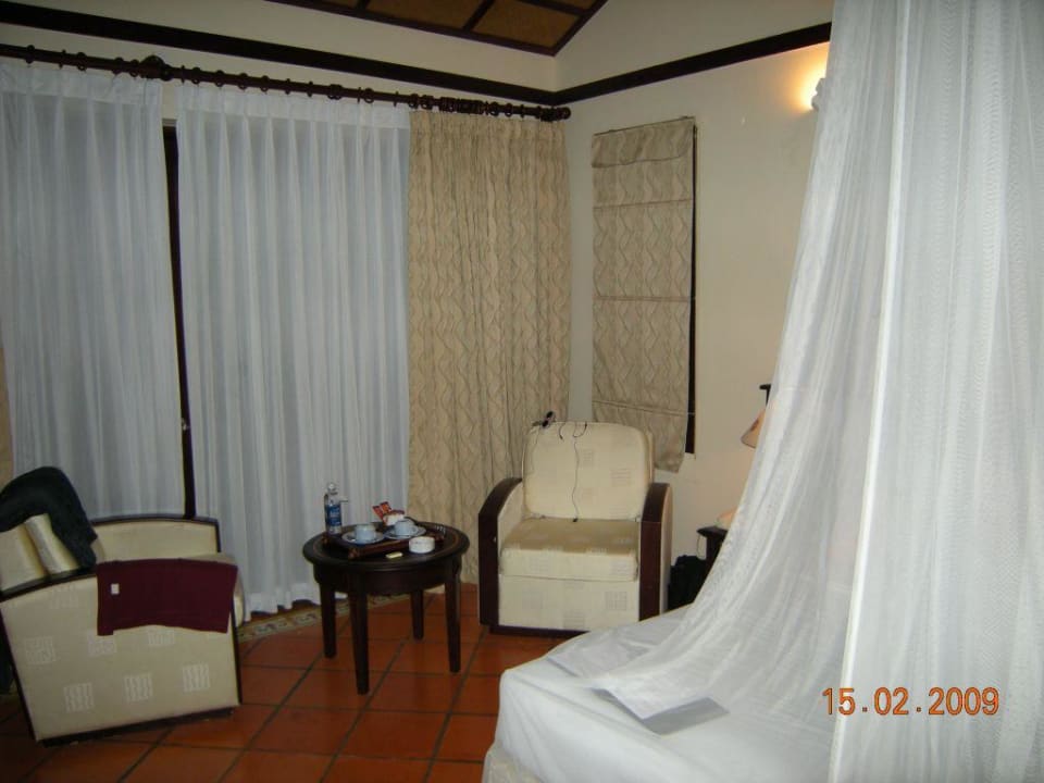 Der Bungalow von Innen Pandanus Resort