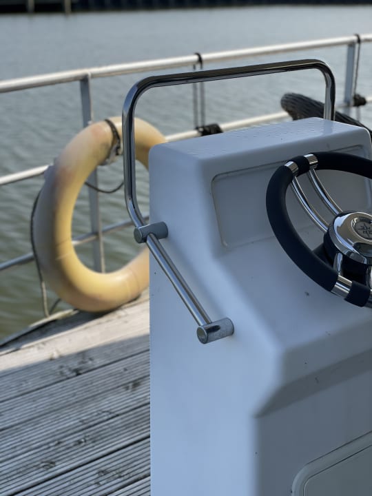 Ausblick Wellenreiter - Die schwimmenden Ferienhäuser