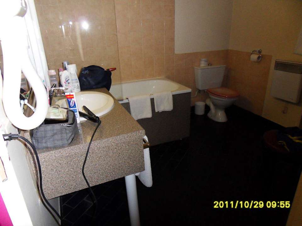 Badezimmer Hotel Arotel