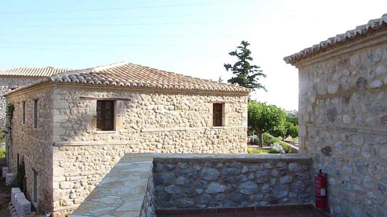 Ausblick Semantron Traditional Village