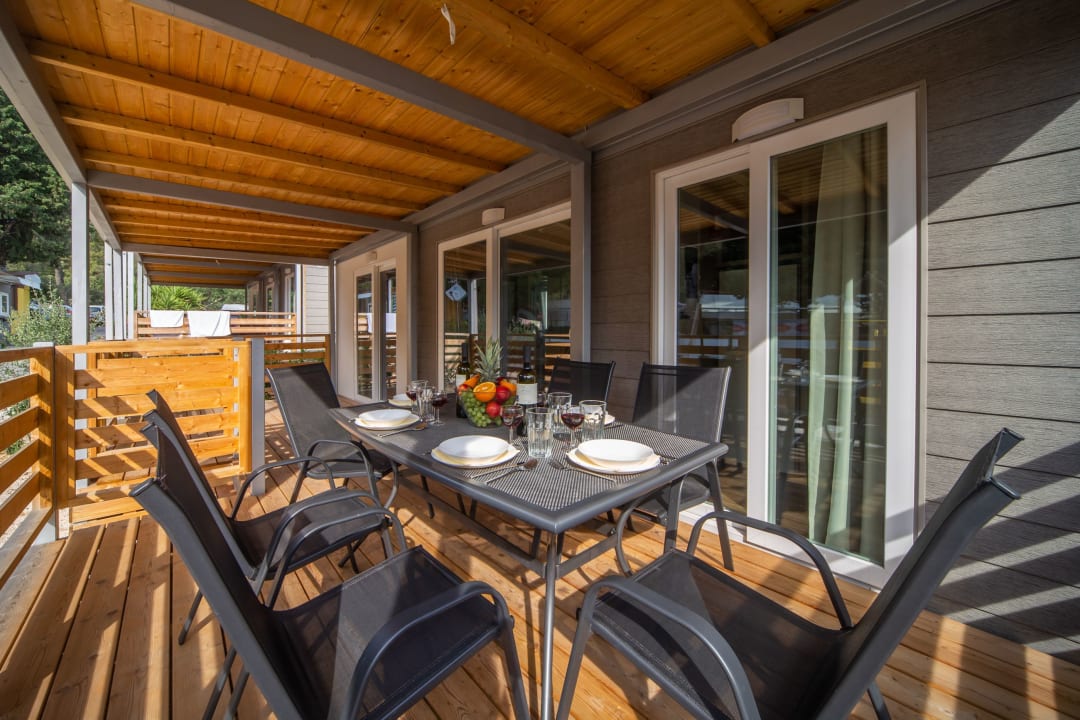 Gastro Mobile Homes Mediteran kamp Ljutic in Biograd