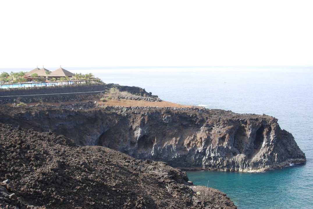 Blick vom Rundgang des Hotels, Steilklippen La Palma Princess