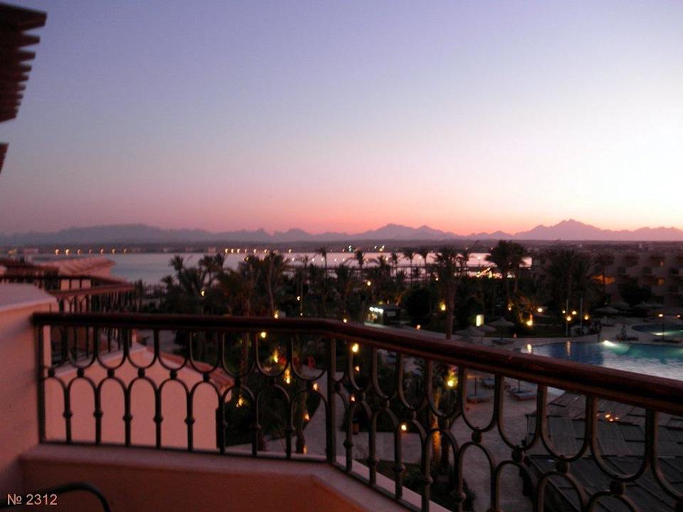 Вид из № 2312 Pyramisa Beach Resort Sahl Hasheesh