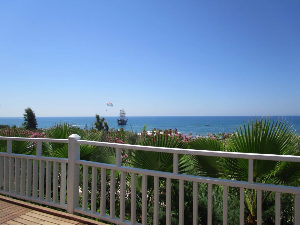 Ausblick von der Strandbar Alba Resort Hotel