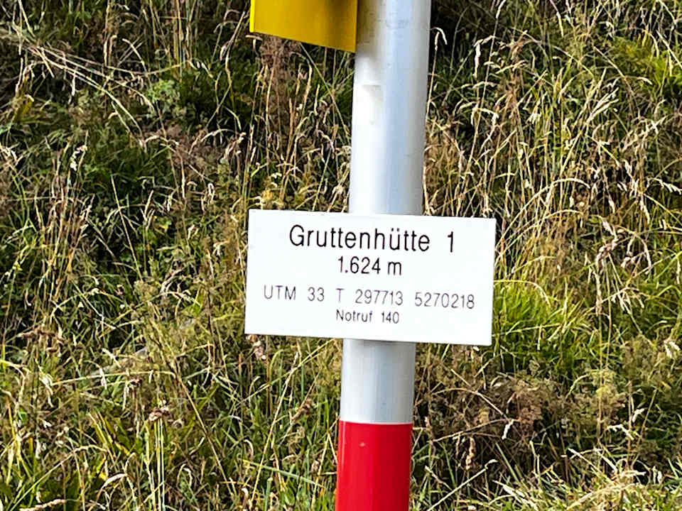 Außenansicht Gruttenhütte