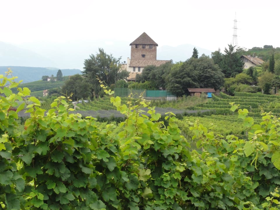 Schloß Korb vom Burgenweg gesehen Schloss Hotel Korb