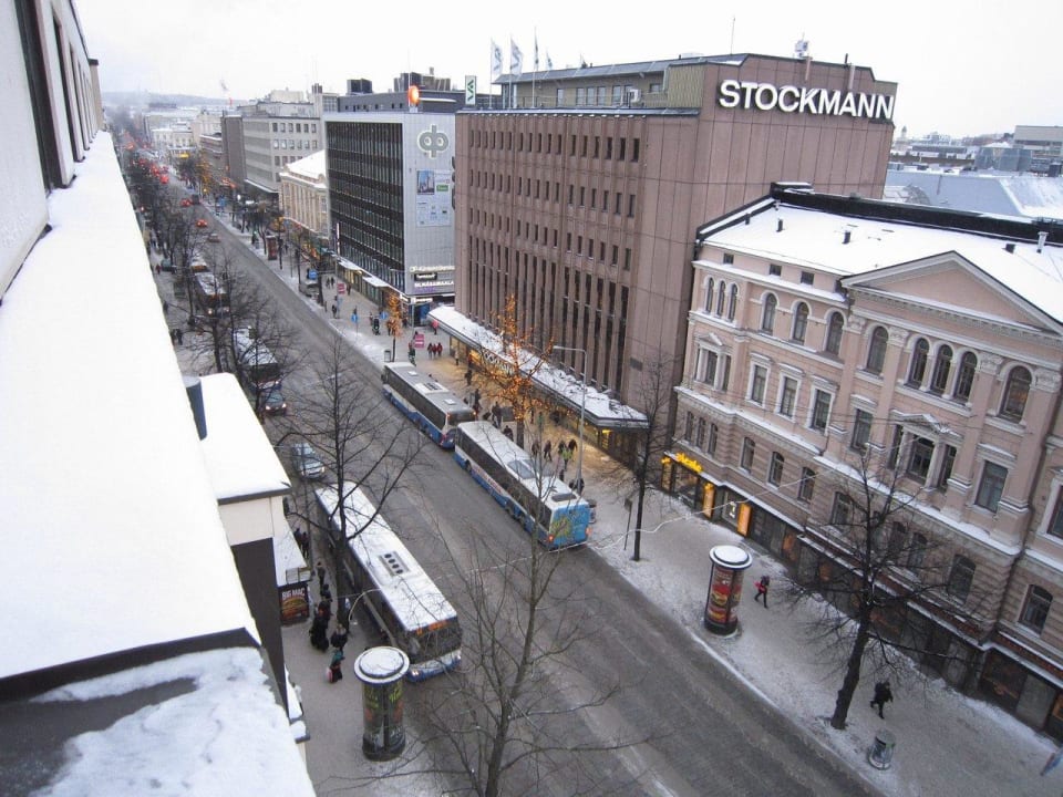 Side view from Junior suite #760 Hotel Scandic Tampere City