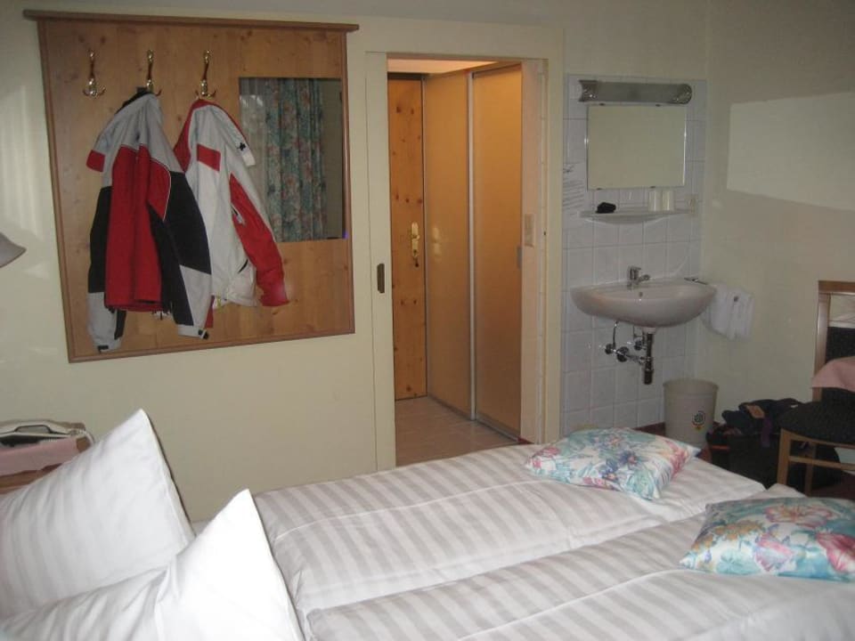 ZImmer mit Blick auf das "Bad" Hotel Brückenwirt