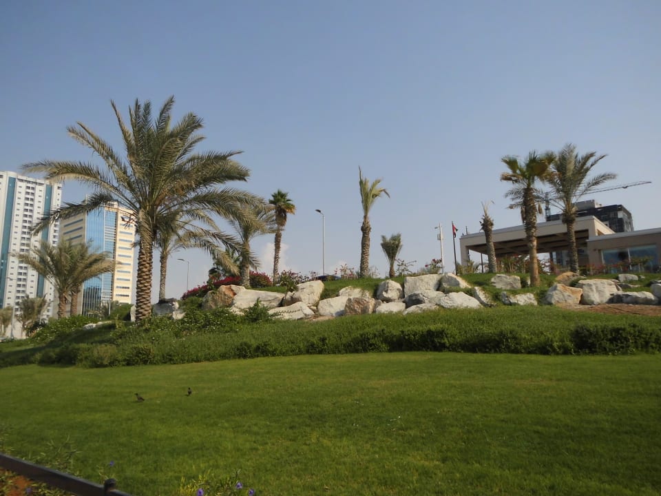 Gartenanlage Hilton Garden Inn Ras Al Khaimah