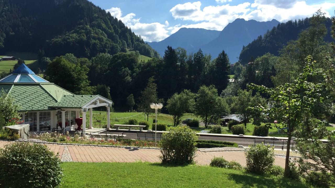 Ausblick Alpenhotel Oberstdorf